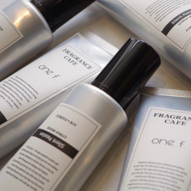FRAGRANCE CAFE × one f.  for Air & Fabric