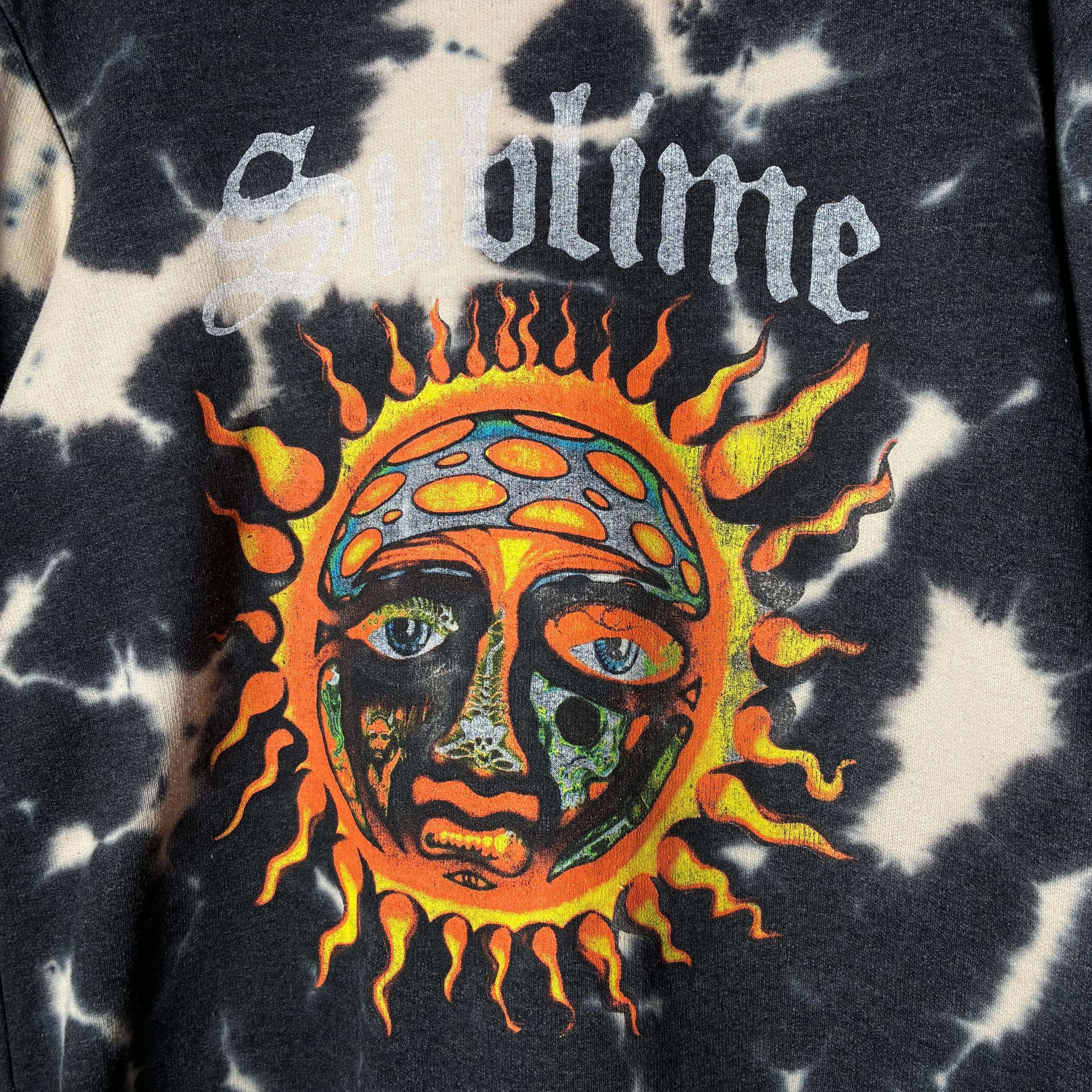 Sublime タイダイ染 バンドスウェット サブライム M | 古着屋 the moon
