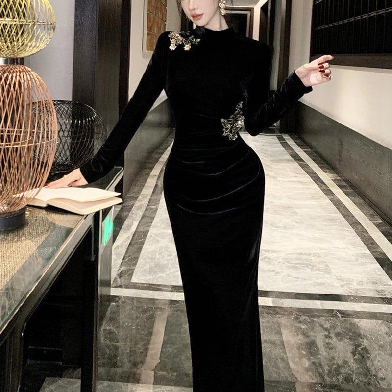 ベルベットワンピース | DressZone-パーティードレス、プライベート