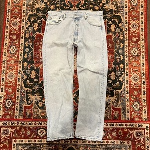 00s Levi's 501 デニムパンツ W36 L30 W92cm リーバイス ヴィンテージ グランジ ダメージ ジーンズ 652刻印 インディゴ コロンビア 90s