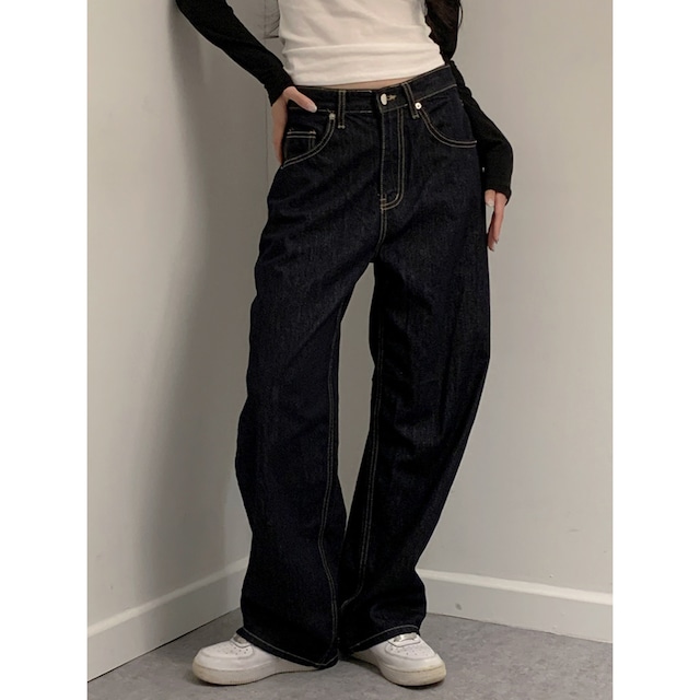 [PEACHVIN] Non-fade denim pants 正規品 韓国ブランド 韓国通販 韓国代行 韓国ファッション パンツ