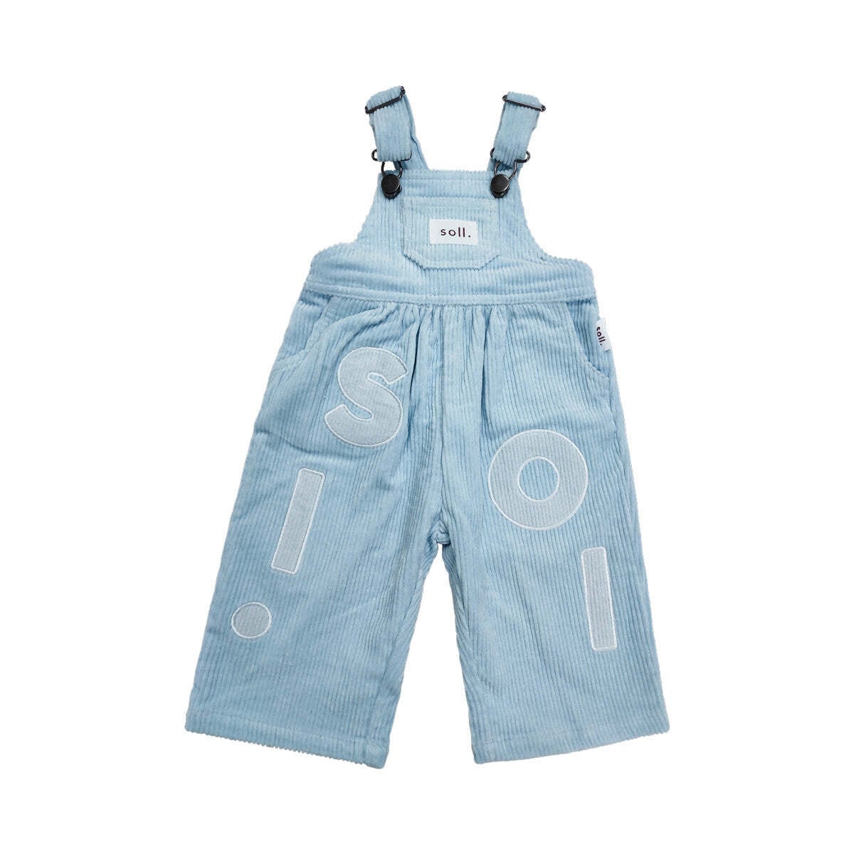 soll. the label/Corduroy Soll Overalls -Blue