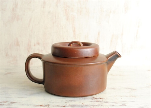 ARABIA アラビア ルスカ ティーポット コーヒーポット Ruska 北欧食器 フィンランド ヴィンテージ アンティーク_220509 it1685