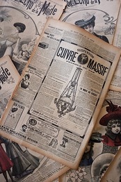 1902s Le Petit Echo de la Mode 44c 永遠の淑女とモード新聞