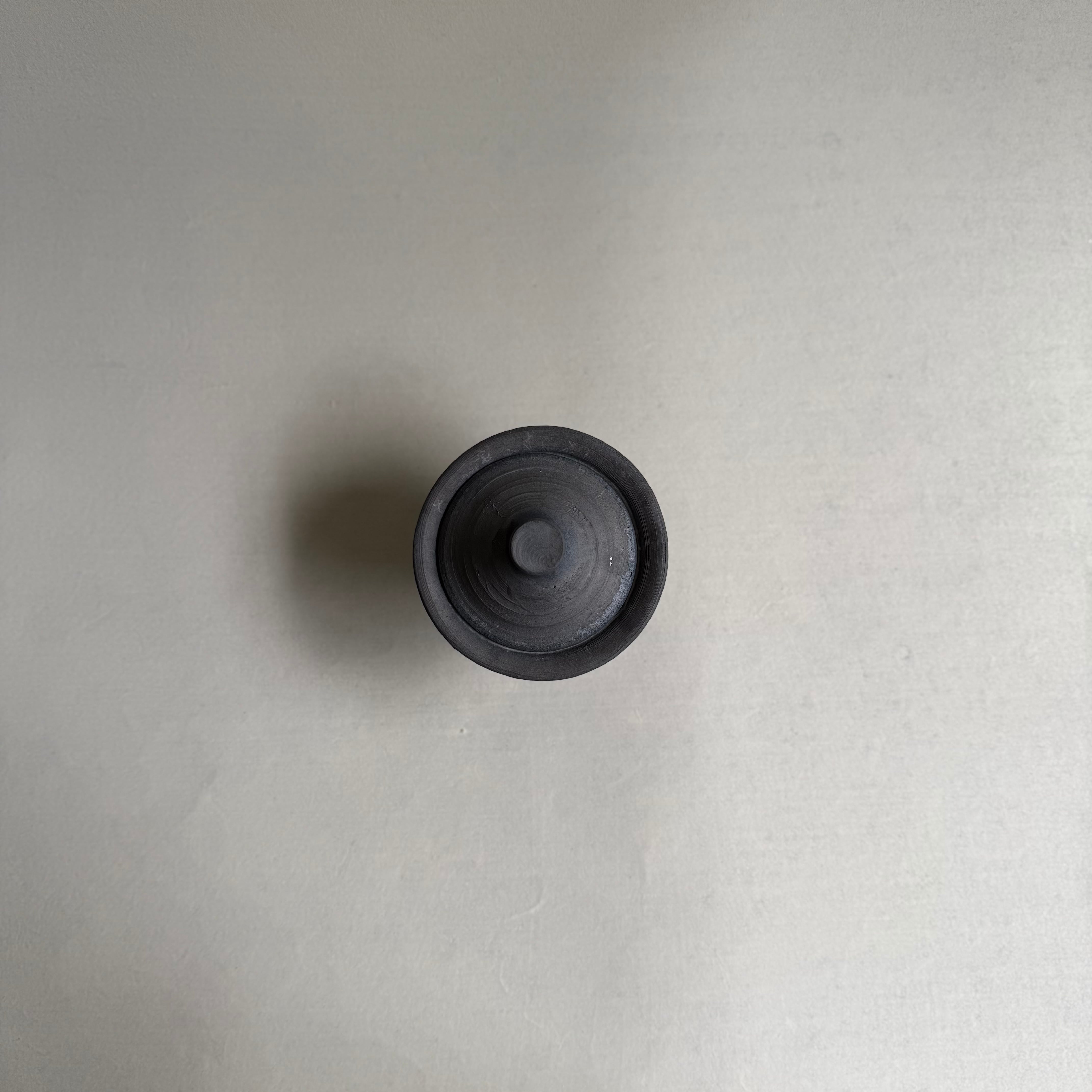 清水善行 須恵蓋碗（小） | gallery 一白