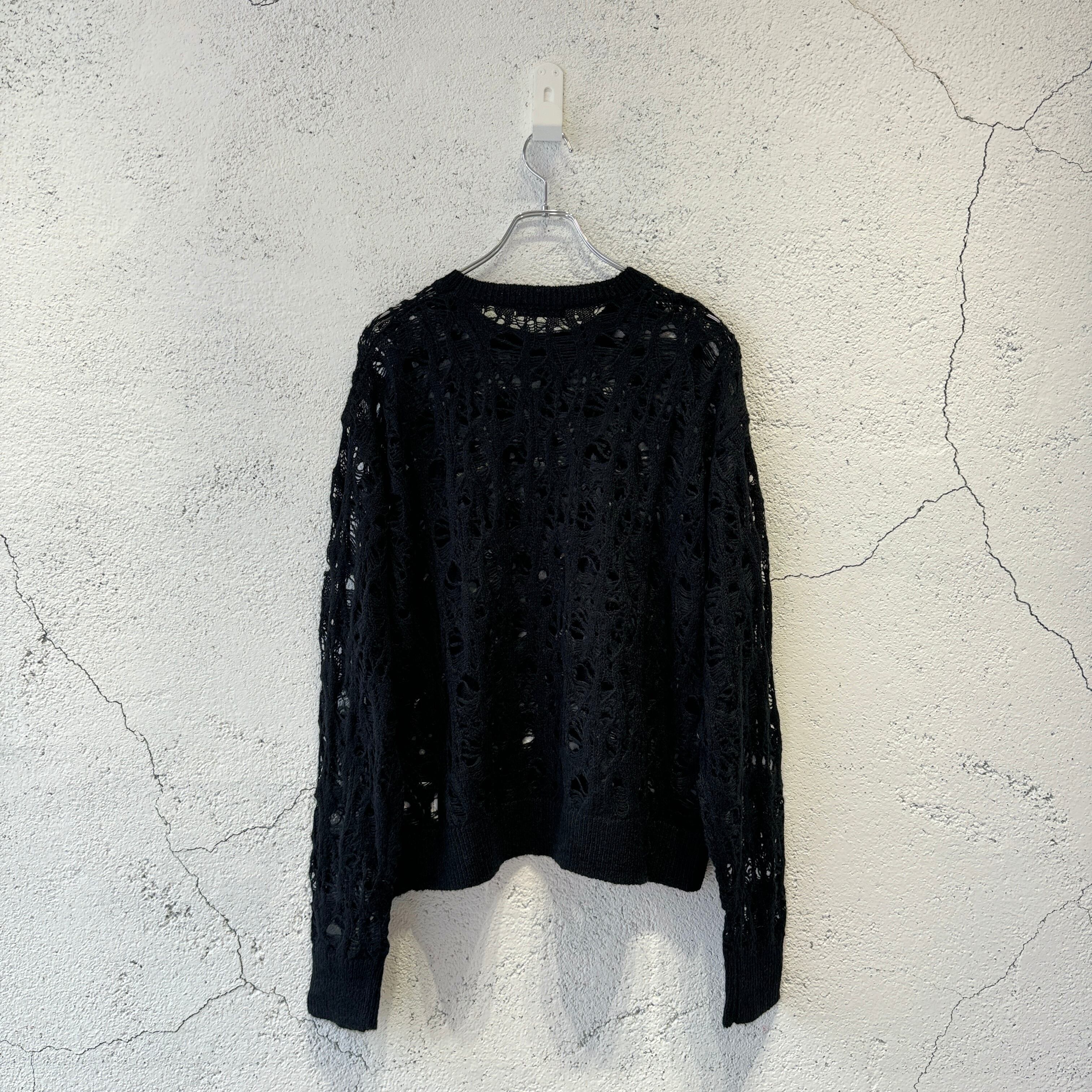 TAAKK / MOHAIR KNIT / BLACK | ふぁいん