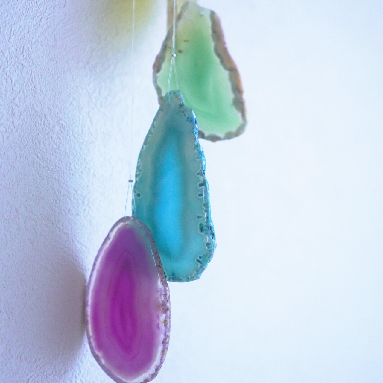 Clear Rainbow 07 - アゲートヒーリングチャイム / Agate Sun Catcher Wind Chime 269