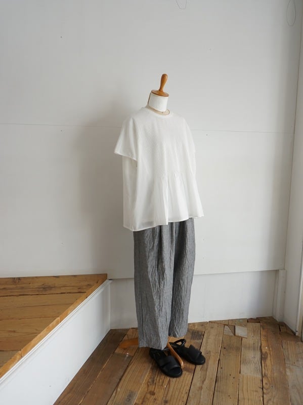 marble SUD マーブルシュッド 2way ピンタックブラウス | Fimpen+Nul