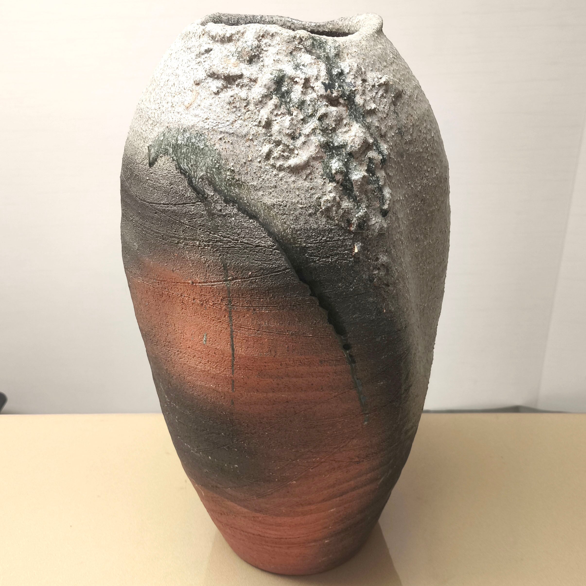 九谷焼・幸泉・ひょうたん型・梅・菊・花瓶・花器・一輪挿し・No