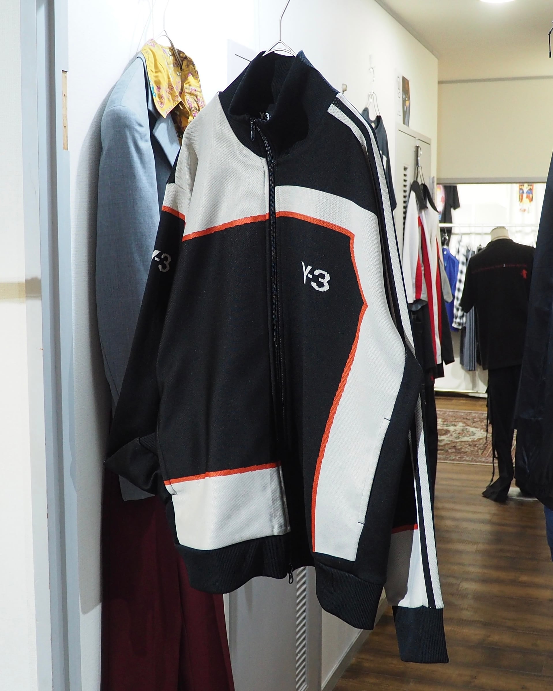 19AW ” Y-3(Yohji Yamamoto) ” Jacquard weave Track jacket ワイスリー ヨウジヤマモト ジャガード トラックジャケット