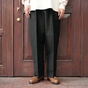 Gorsch the merry coachman(ゴーシュザメリーコーチマン)25AW "Wool Hemp 2 Tack Trousers" -Deep Green-