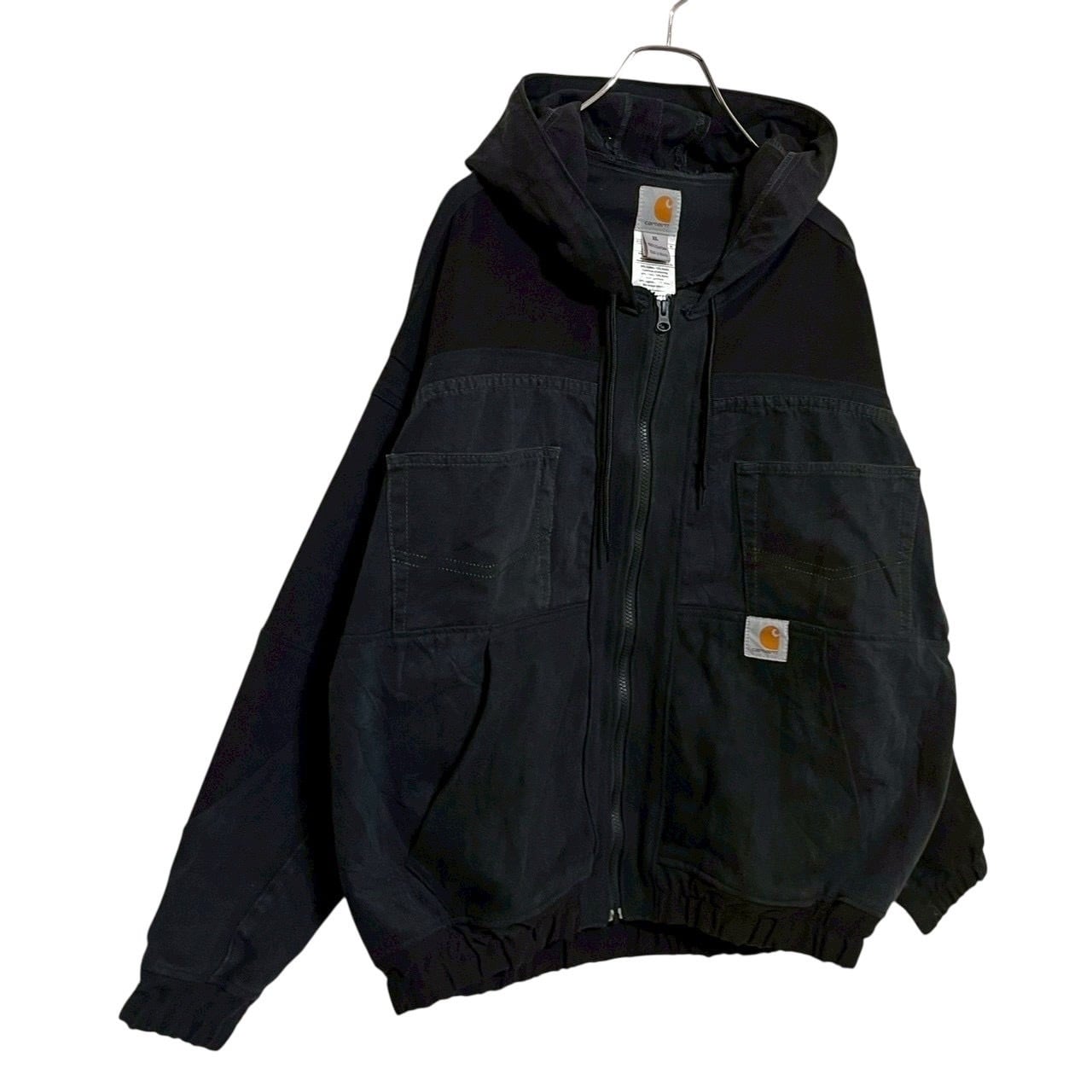 carhartt カーハート リメイクジャケット XL 刺繍ロゴ ワンポイント