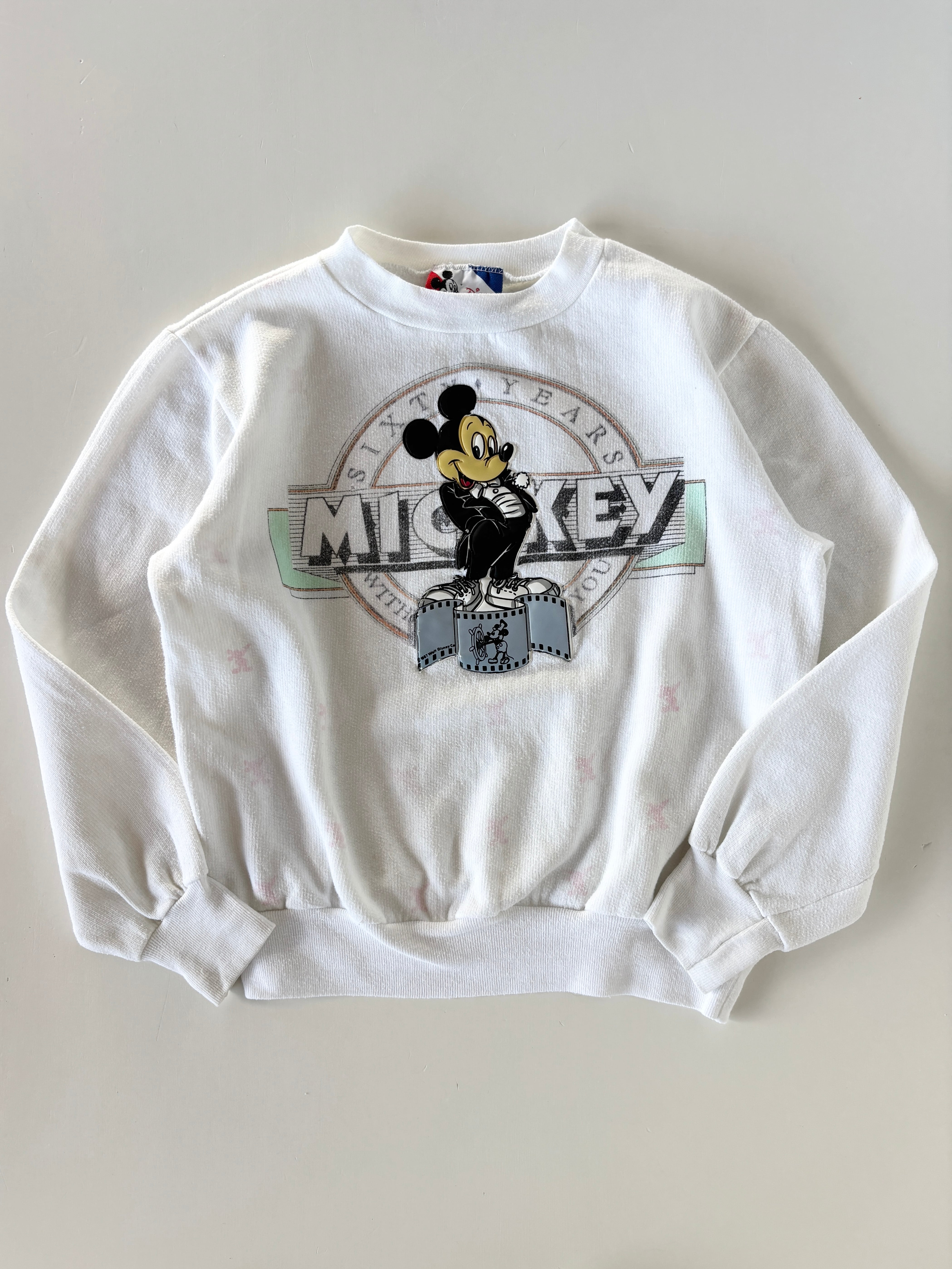 【5-7T相当・vintage】USA製 Disneyスウェット