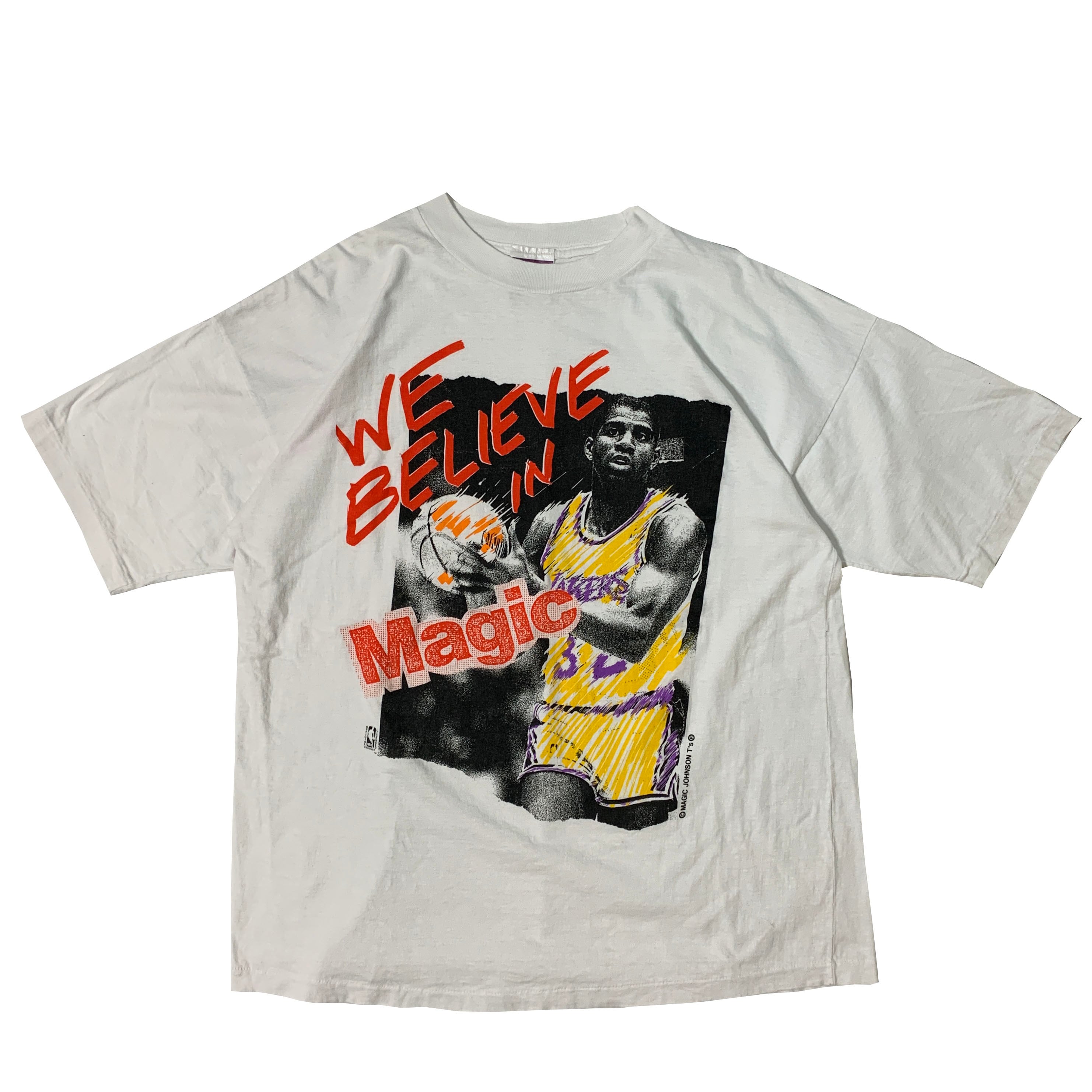 90s マジックジョンソン Tシャツ-