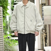 weatherproof smooth blouson ivory