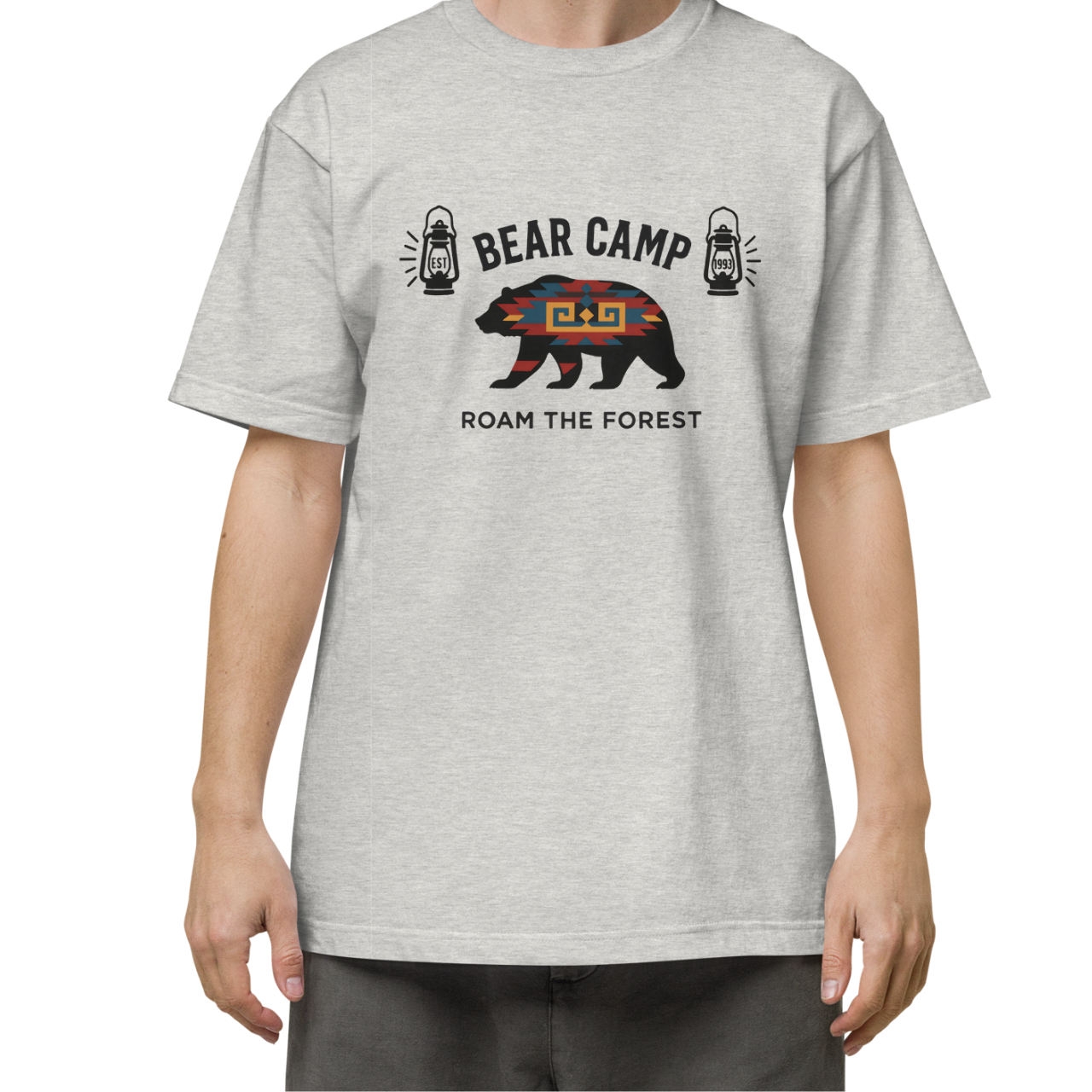 CAMP BEAR 半袖TシャツA0058
