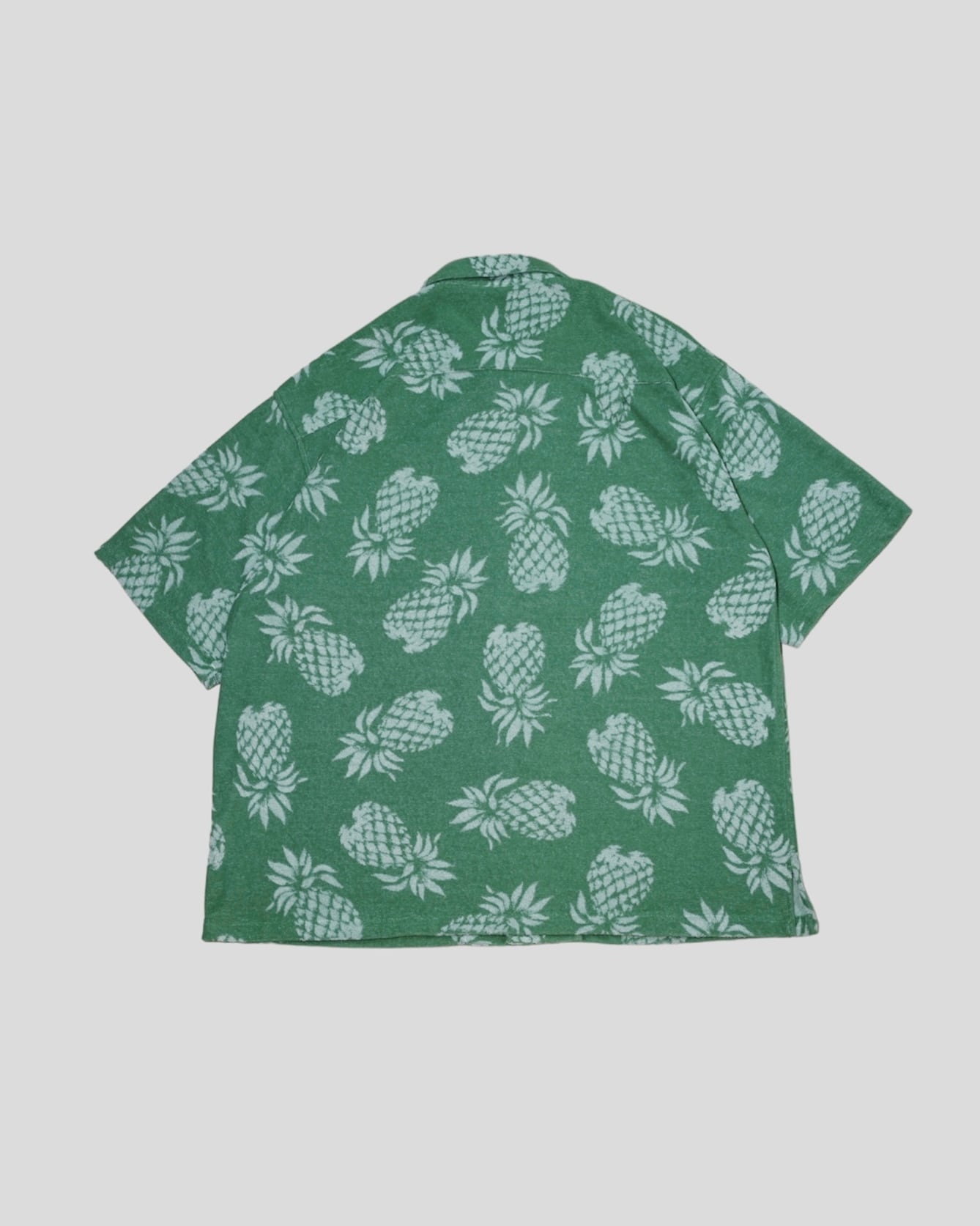 MM Pineapple Shirt GRN | BEARD ROOM