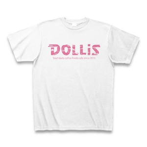 DOLLiS Tシャツ ホワイト/ピンク