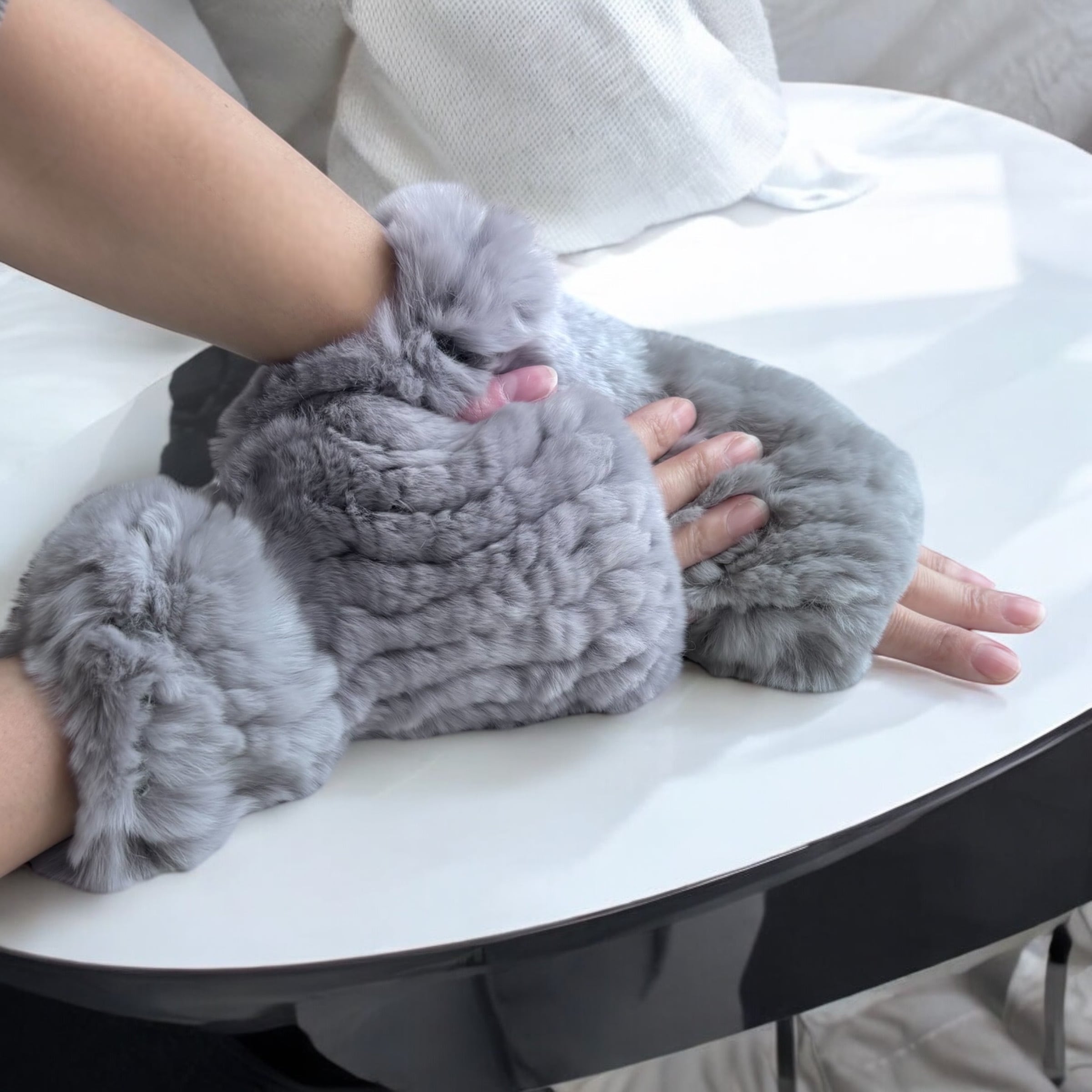 レッキスファー】フィンガーレスグローブ | sarah fille