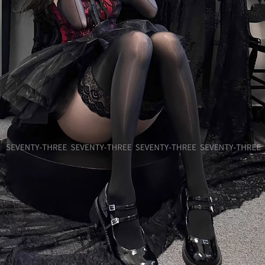 ゴスロリ通販 With U 地雷系 地雷女子 ニーハイ ソックス ストッキング