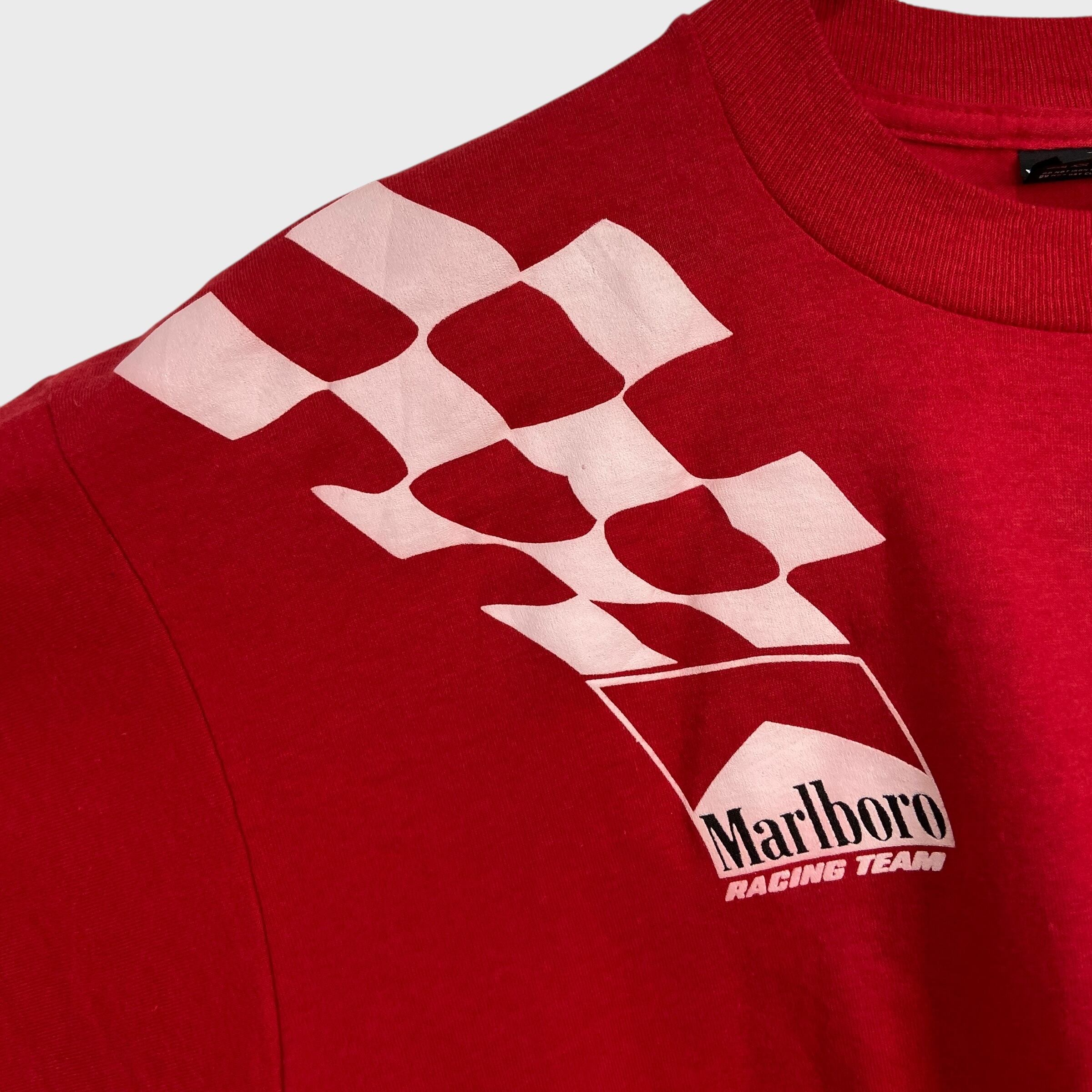 90s Marlboro ポケットTシャツ マルボロレーシング 赤 XL | 古着屋 Uan