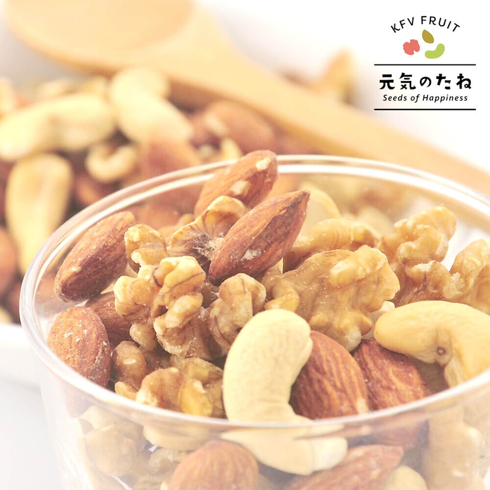 ミックスナッツ 【送料無料】 無塩 素焼き 3種ミックスナッツ 無添加 小分け オイル不使用 保存料不使用 100g~