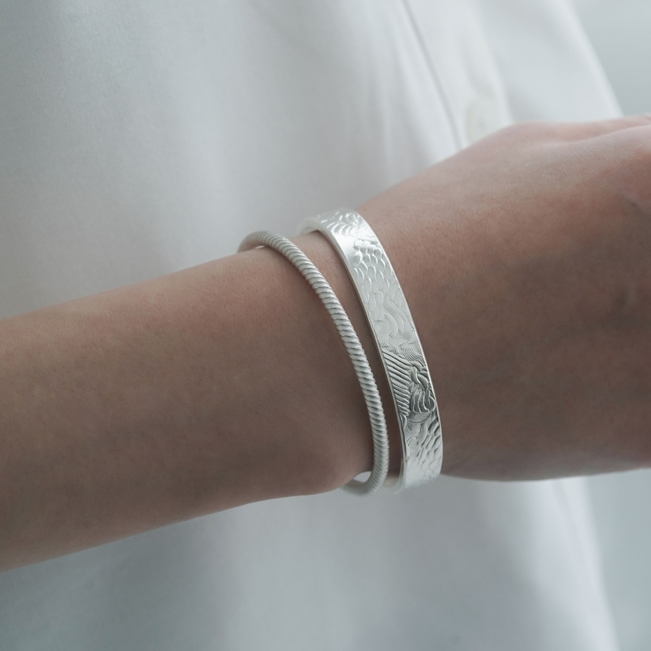 nezu　（純銀）　Bangle