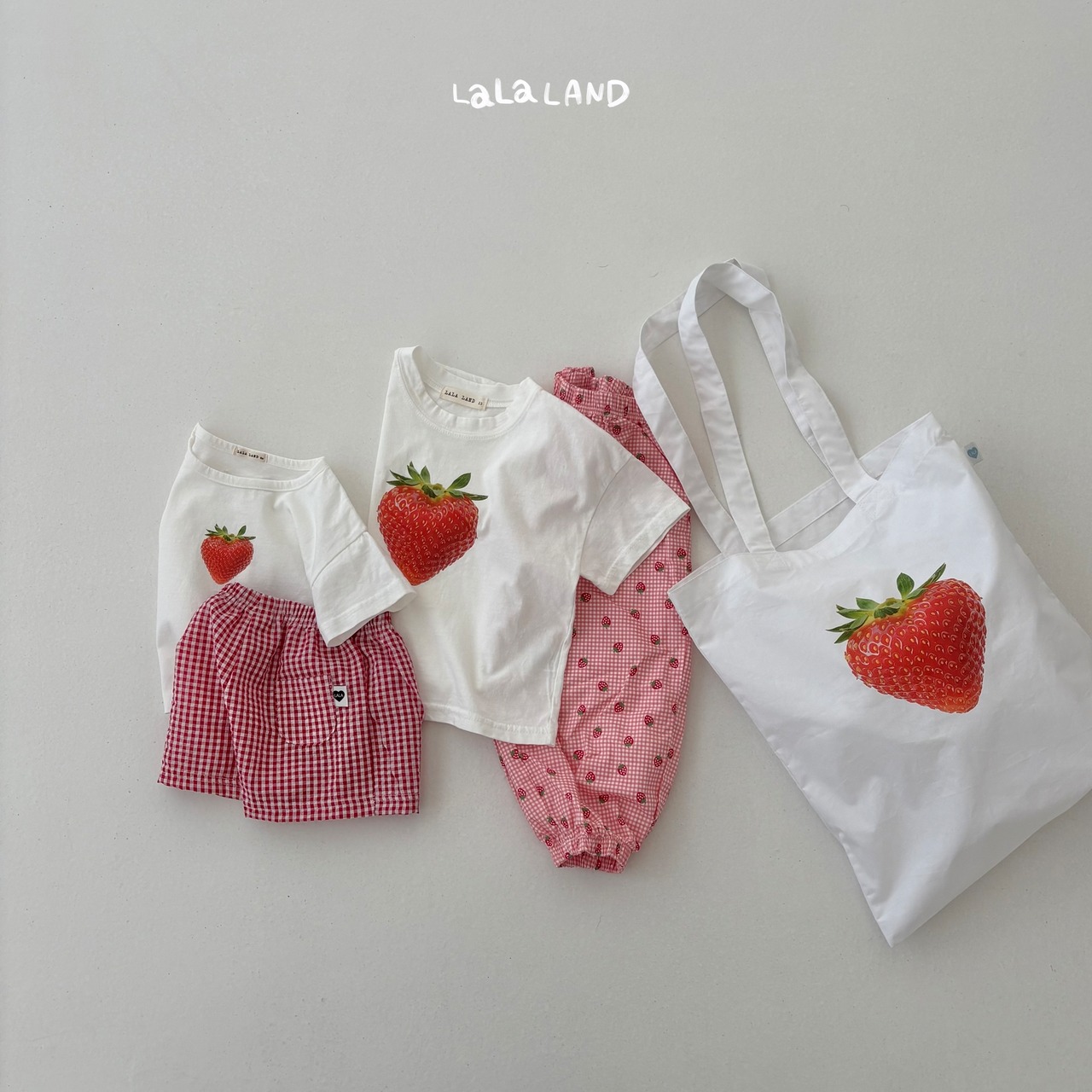 【取寄/韓国直送】LALALAND 26/SM （Kids）ベリーアップルTシャツ｜夏服｜韓国子供服
