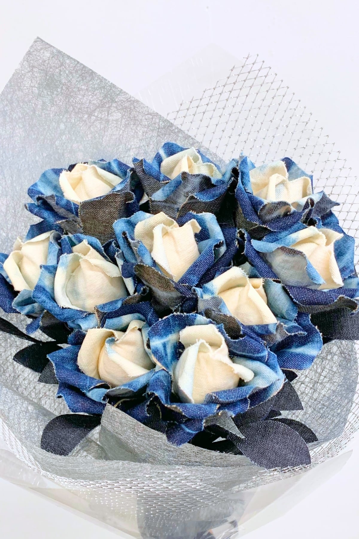 【DENIM ROSE BOUQUET】 -IBARA / 藍バラ- ブーケ