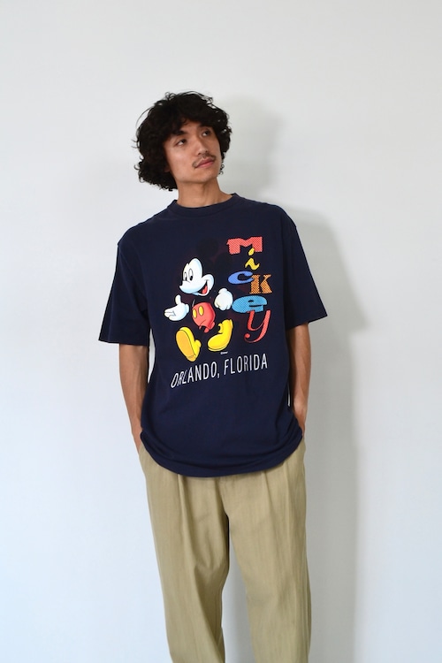 90s Micky print T-shirt