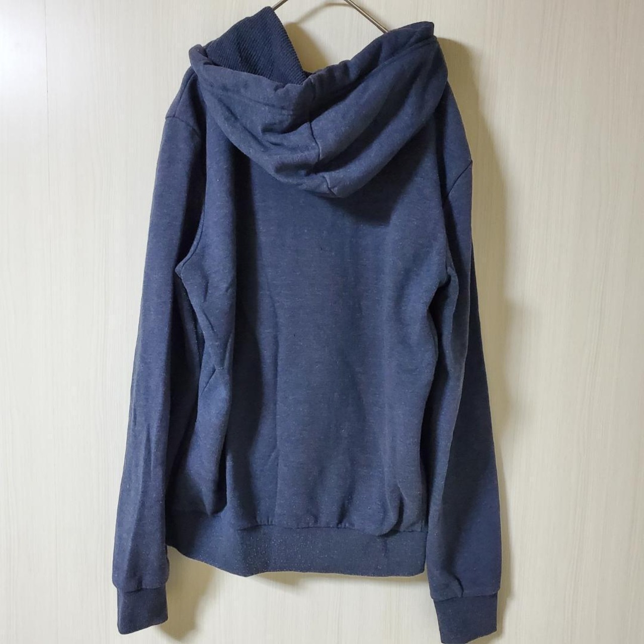 【USED】H&M　裏起毛　ネイビー　暖か素材