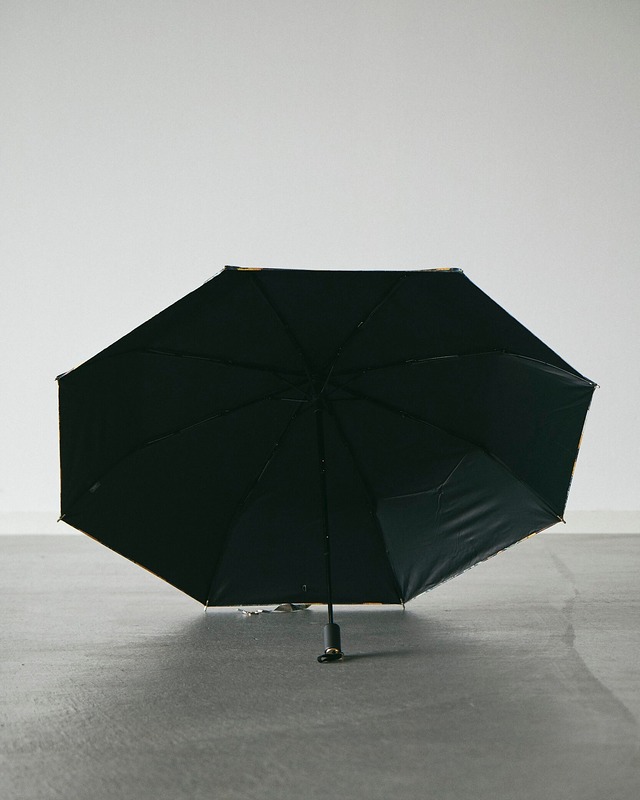 ひまわりと青い鳥、空に咲く　三つ折り傘　[sam010]