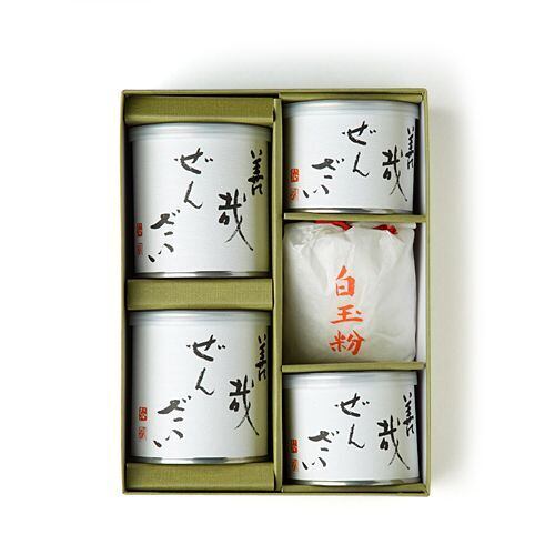 善哉ぜんざい 240g×3缶 | 京菓子司 末富 オンラインショップ