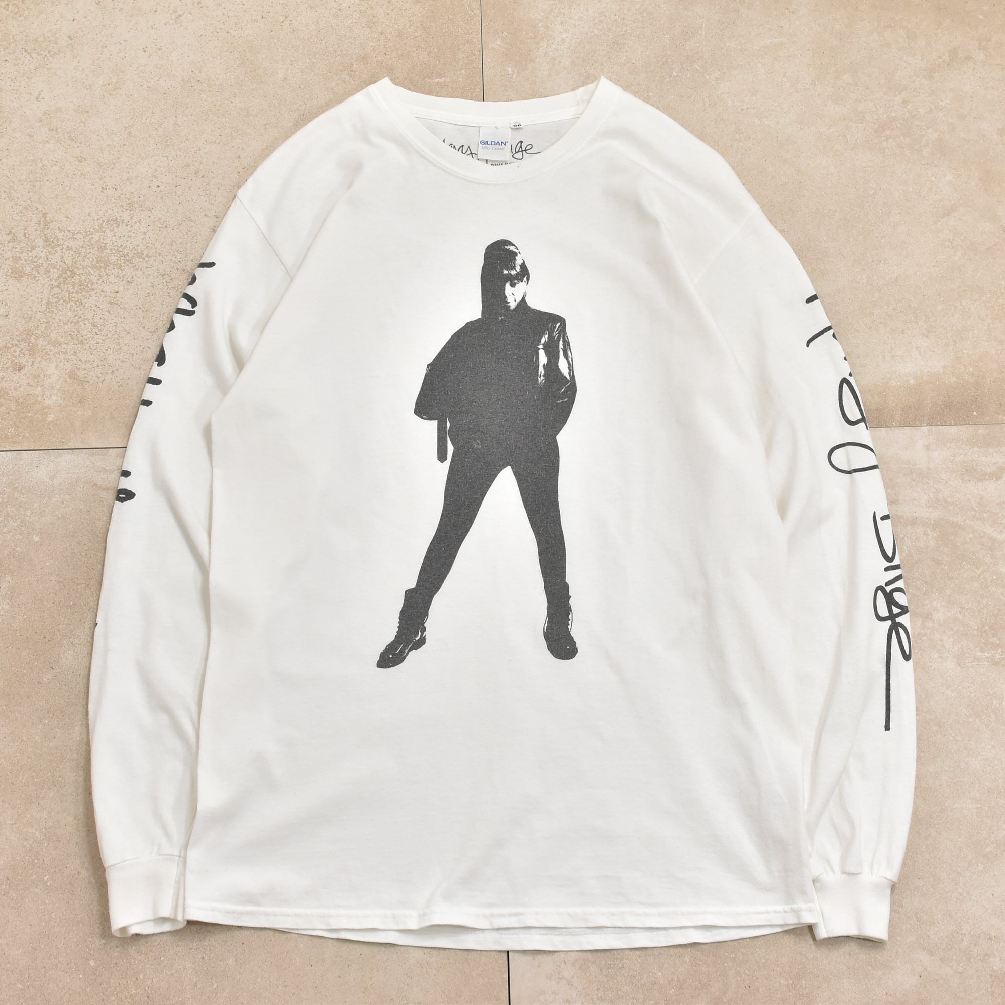 Mary・J・Blige print LS T-shirt | 古着屋 grin days memory 【公式