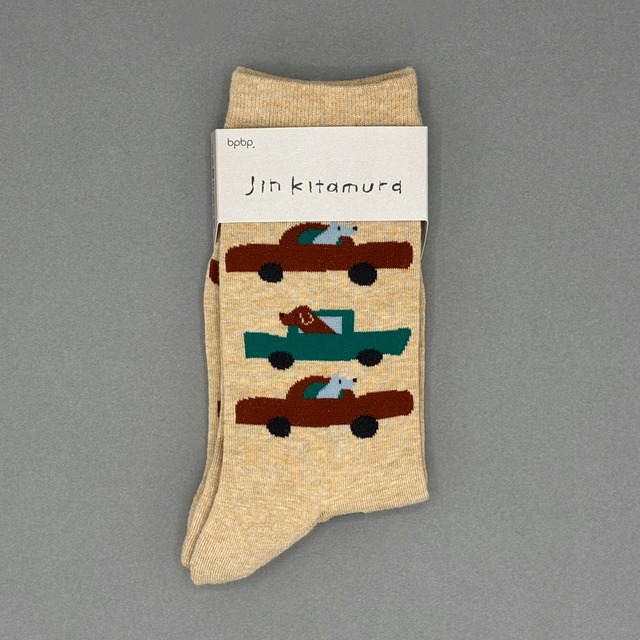 【JIN KITAMURA】北村人 SOCKS HIGHWAY DRIVE ソックス ハイウェイドライブ