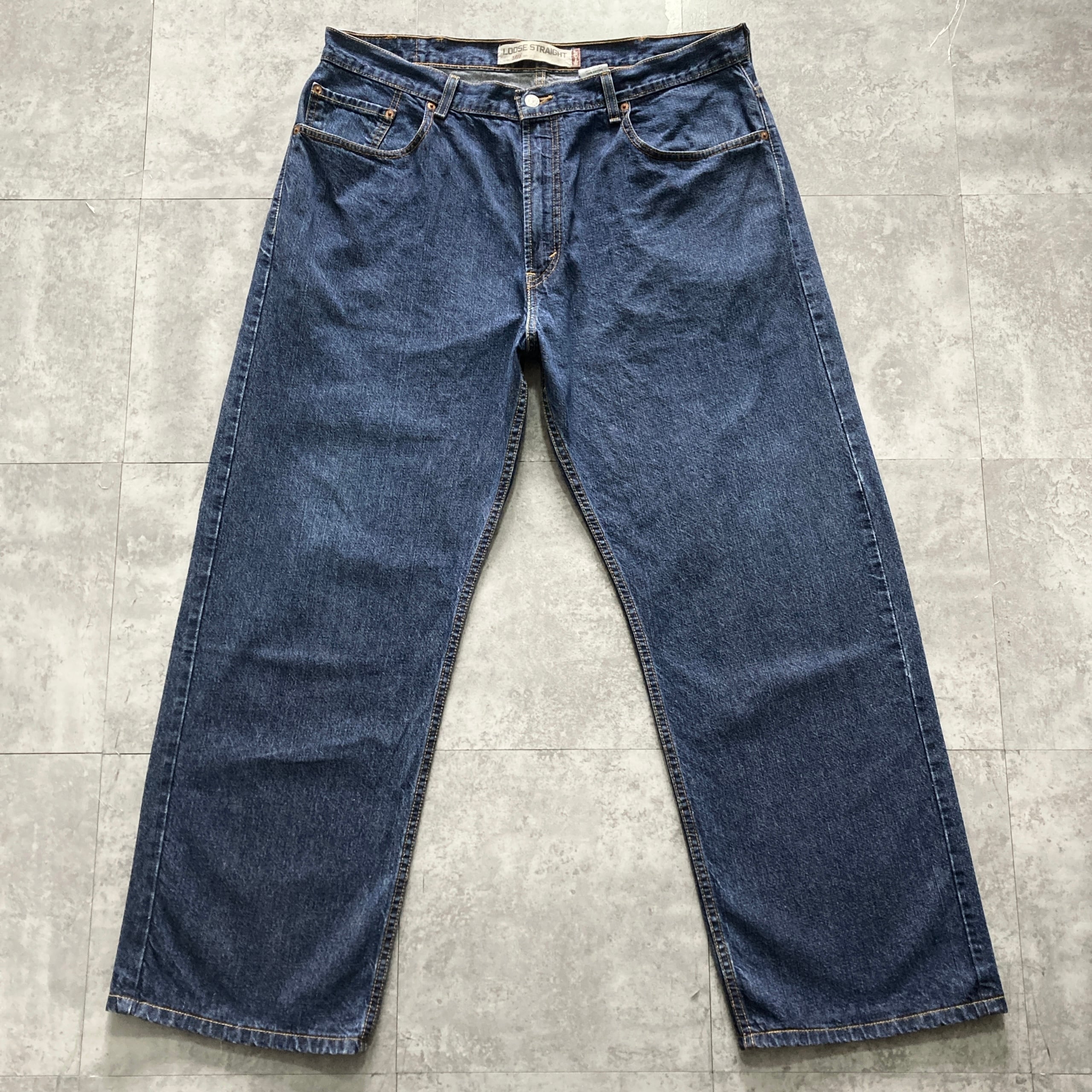 W38 L30】00's Levi's 569 リーバイス 06年製 ジッパーフライ ビッグ