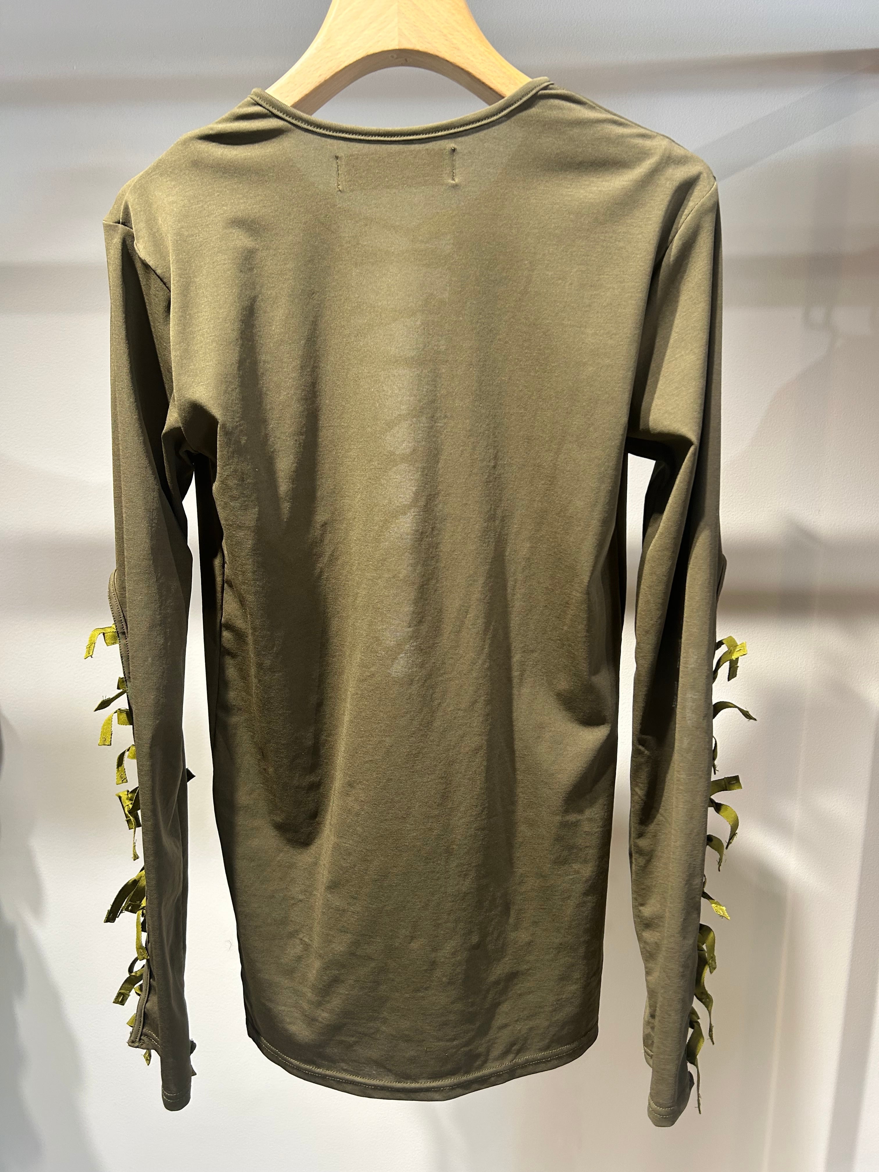 24SS】FUMIE TANAKA フミエタナカ / ribbon up long t | TRENT 