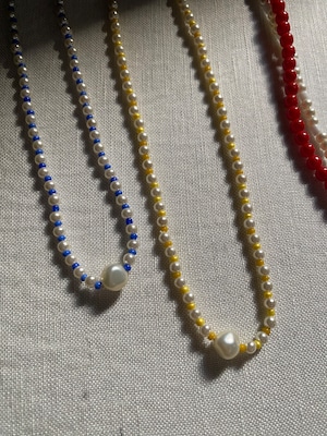 Pearl Dust color necklace