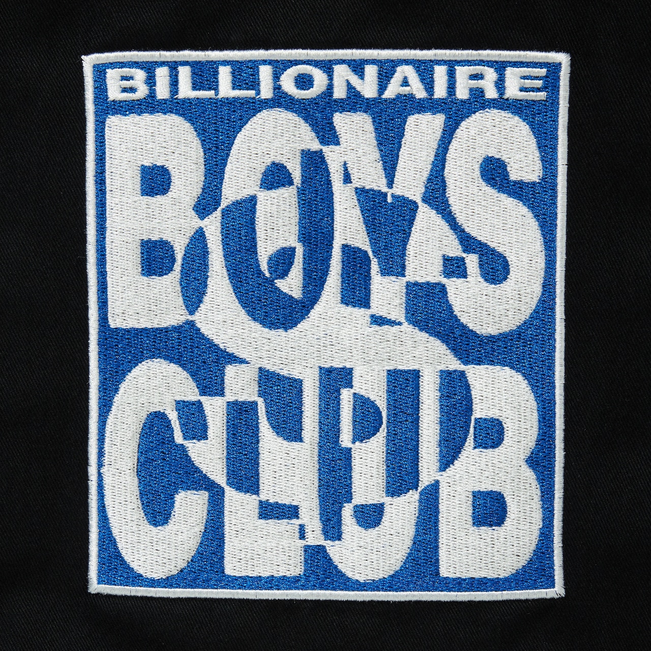 BILLONAIREBOYSCLUB/ICECREAM / COTTON TWILL VARSITY JACKET