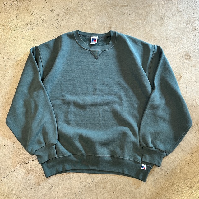 1990s RUSSELL SWEAT SHIRT GREEN