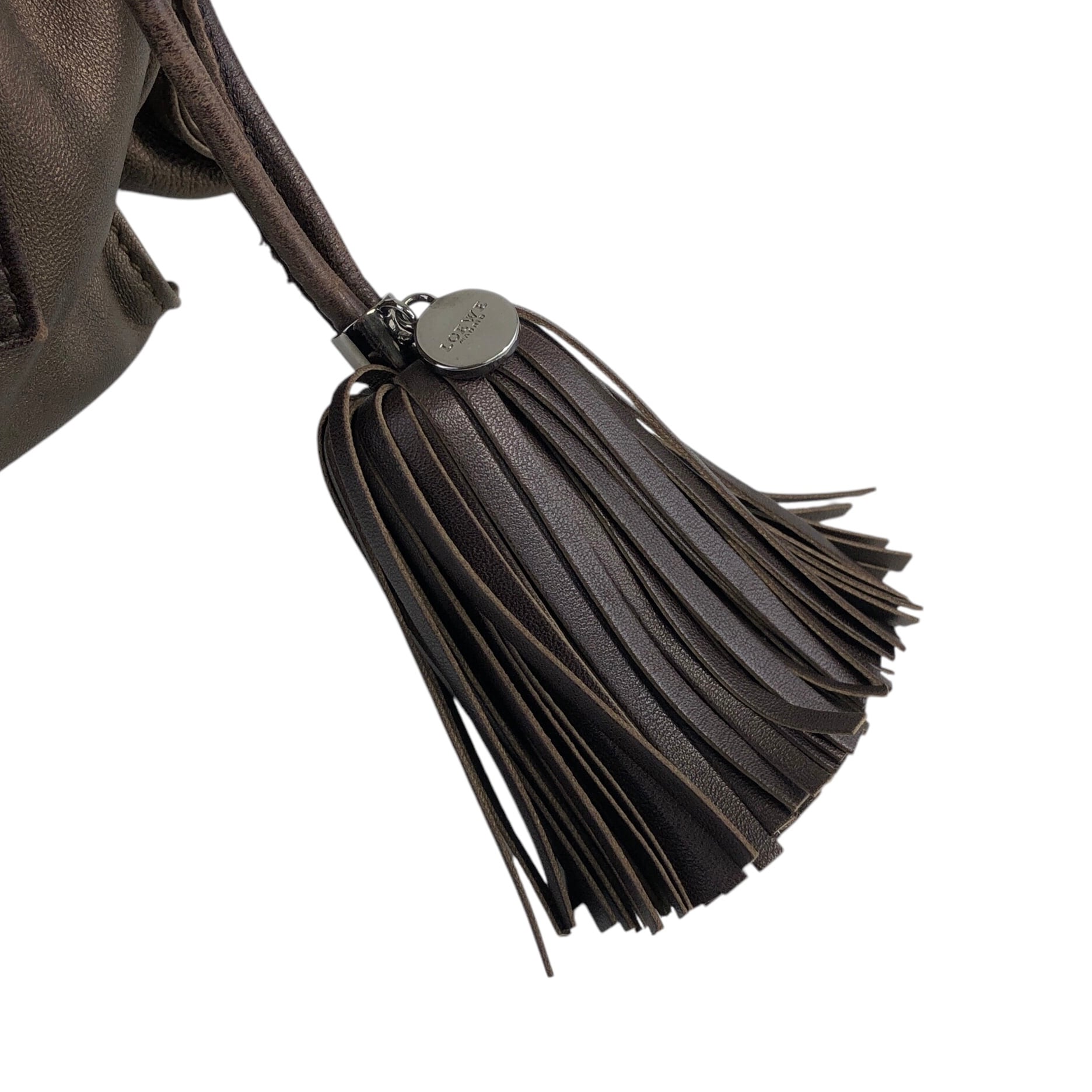 LOEWE ロエベ フラメンコ ショルダーバッグ ブロンズ アナグラム