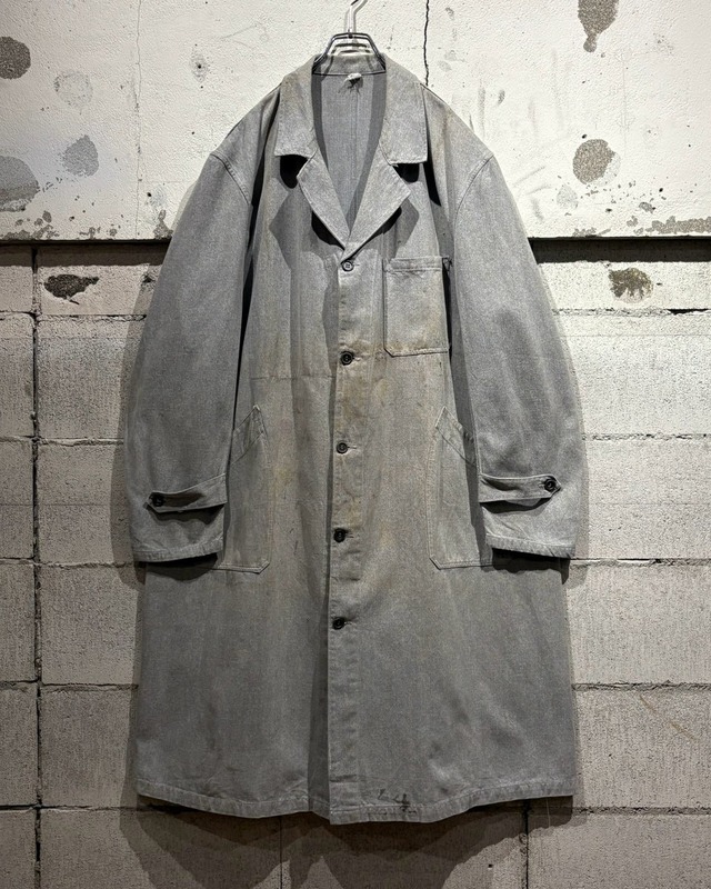 【Caka otto】 50's Euro Vintage Loose Atelier Coat