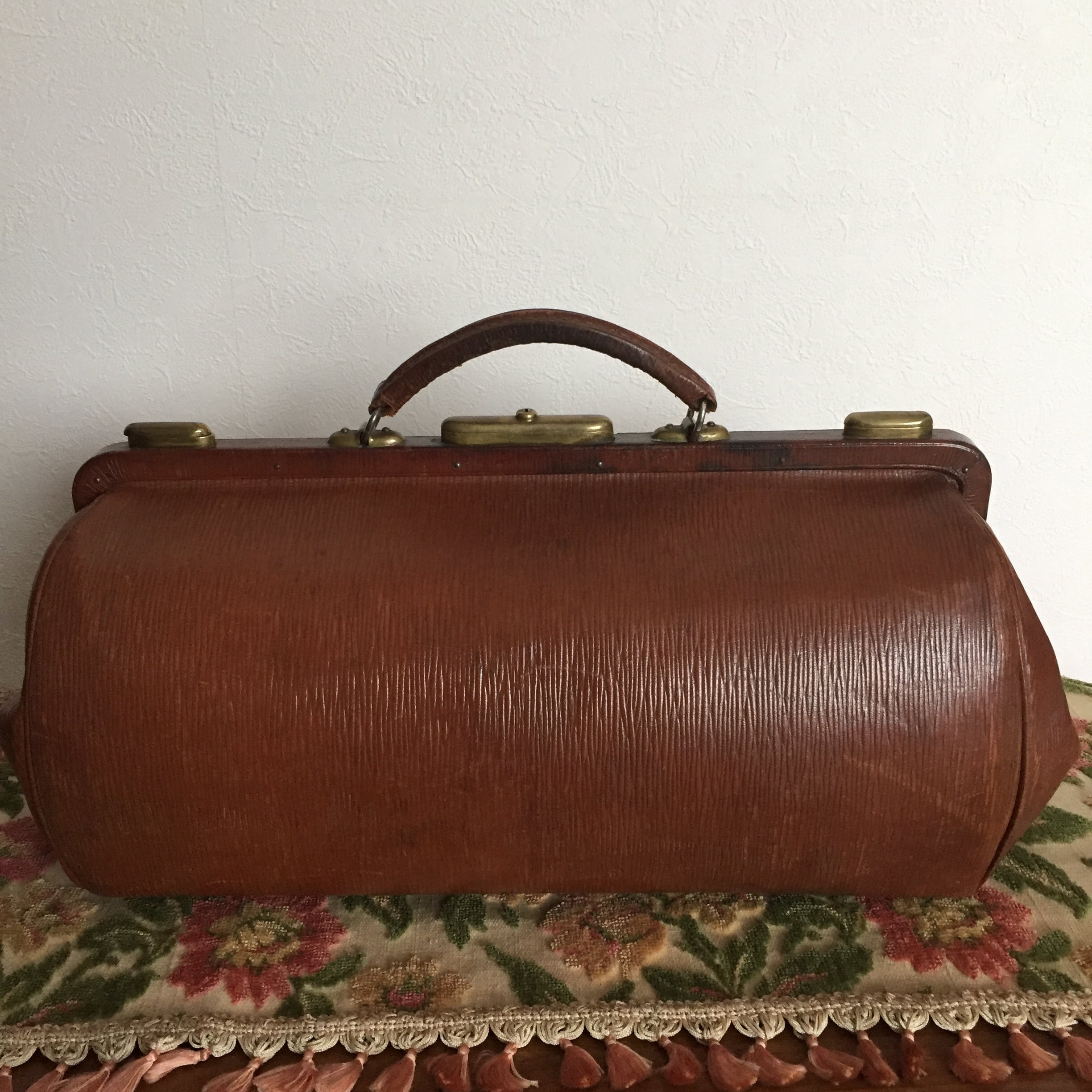 1880年〜1930年 アンティーク 本革 ドクターバッグ トランク ビンテージ Antique Doctor Bag | Antico