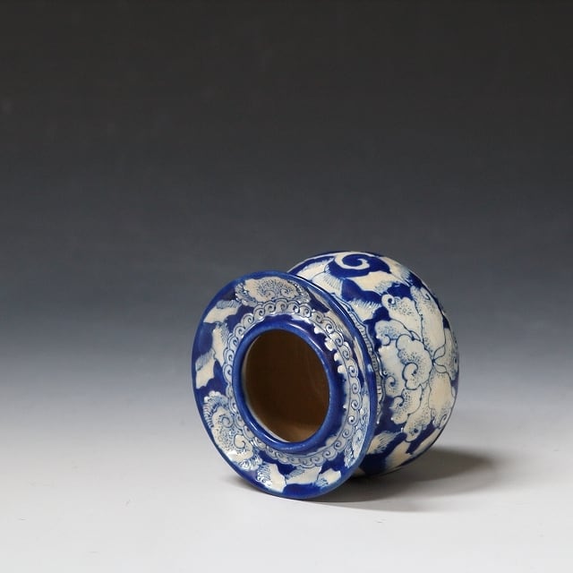 染付 筒碗 筒茶碗 筒盃 香炉 古美術 古染付 古道具 アンティーク 茶道具