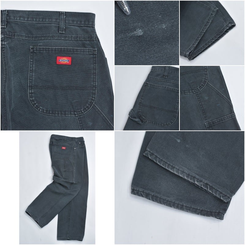 10s Dickies ディッキーズ グッドフェード エイジング ダック地 ペインターパンツ ワーク ヴィンテージ ビンテージ USA アメリカ古着 メンズW40インチ 10s Dickies ディッキーズ グッドフェード エイジング ダック地