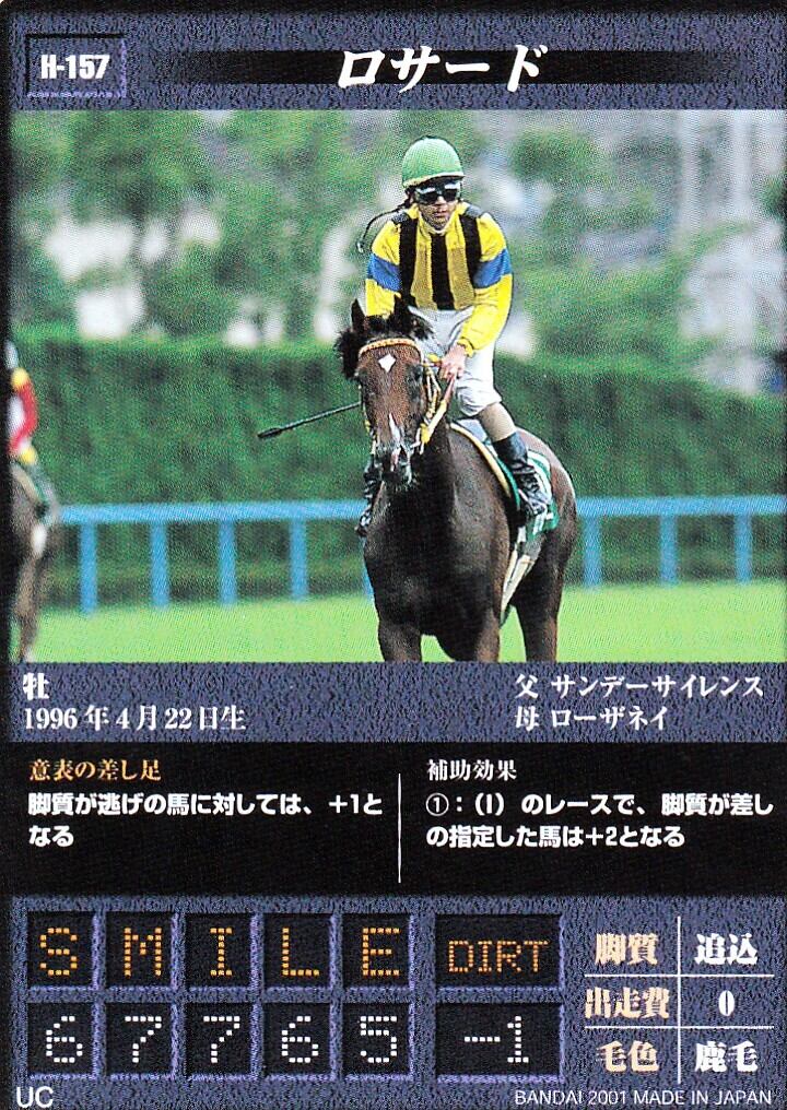 メジロマックイーン「馬王 カードゲーム」H-146 | PAY ID