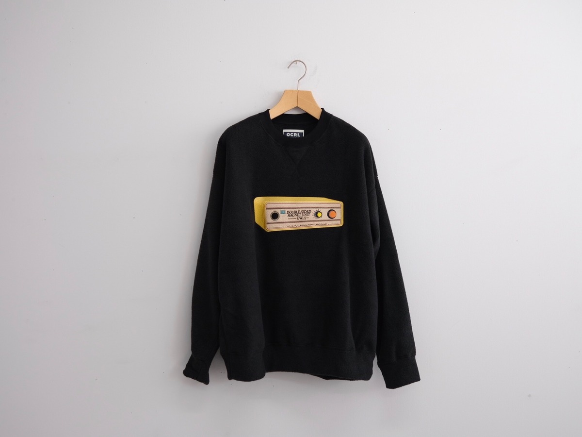 O-(オー/レイチョウルイラボ)” FREE SWEATSHIRT (medical EQ)BLACK 