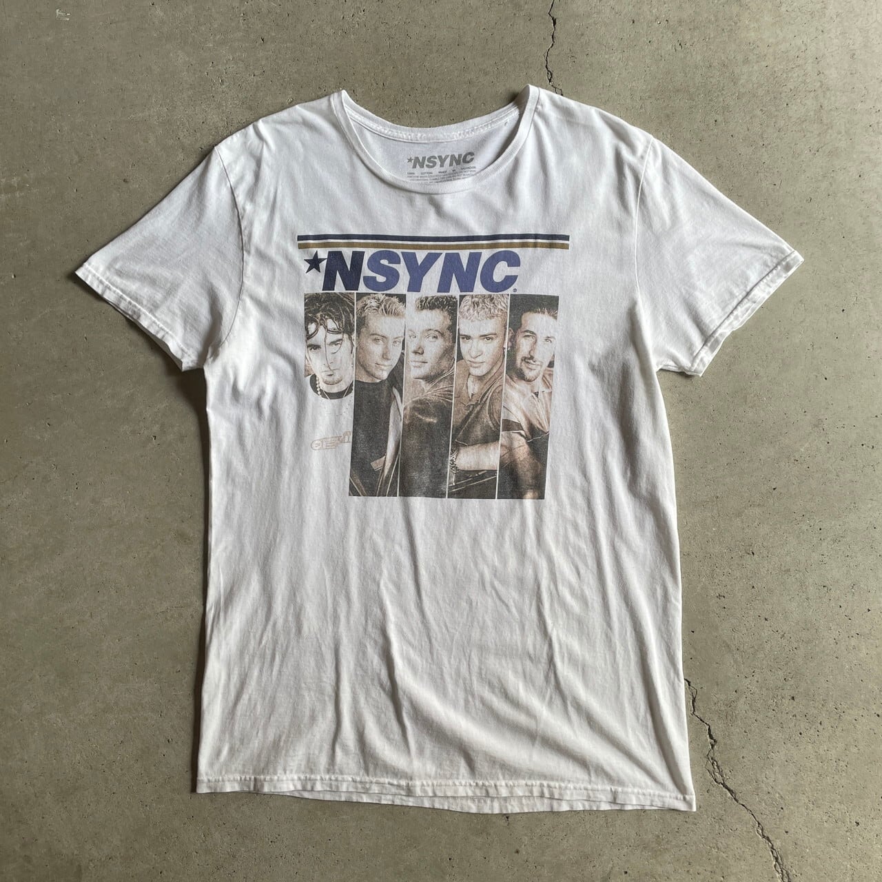 NSYNC イン・シンク アイドル アーティストTシャツ メンズL 古着 バンドTシャツ バンT 【Tシャツ】 | cave  古着屋【公式】古着通販サイト