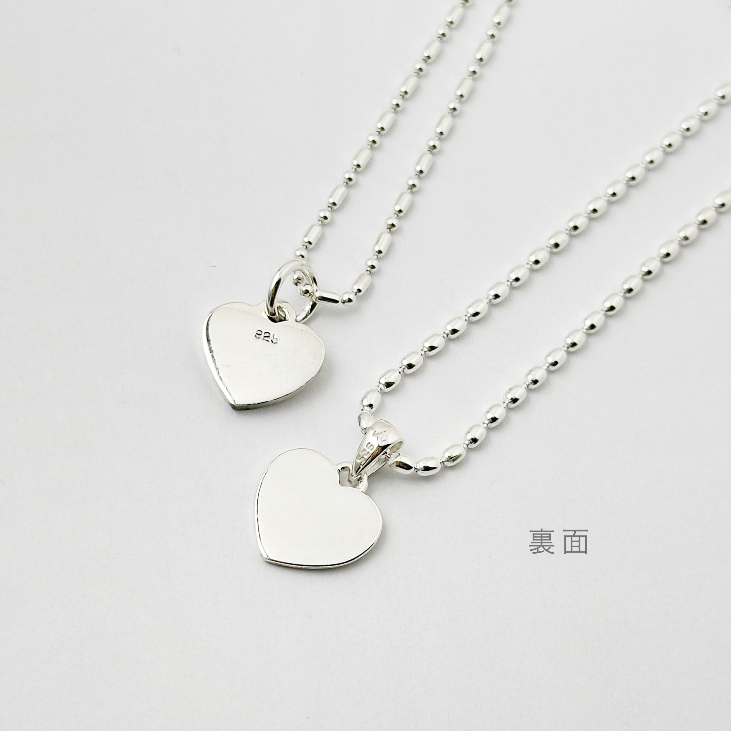 シルバー ネックレス LOVE メッセージ付き LOVE necklace | atelier mozu