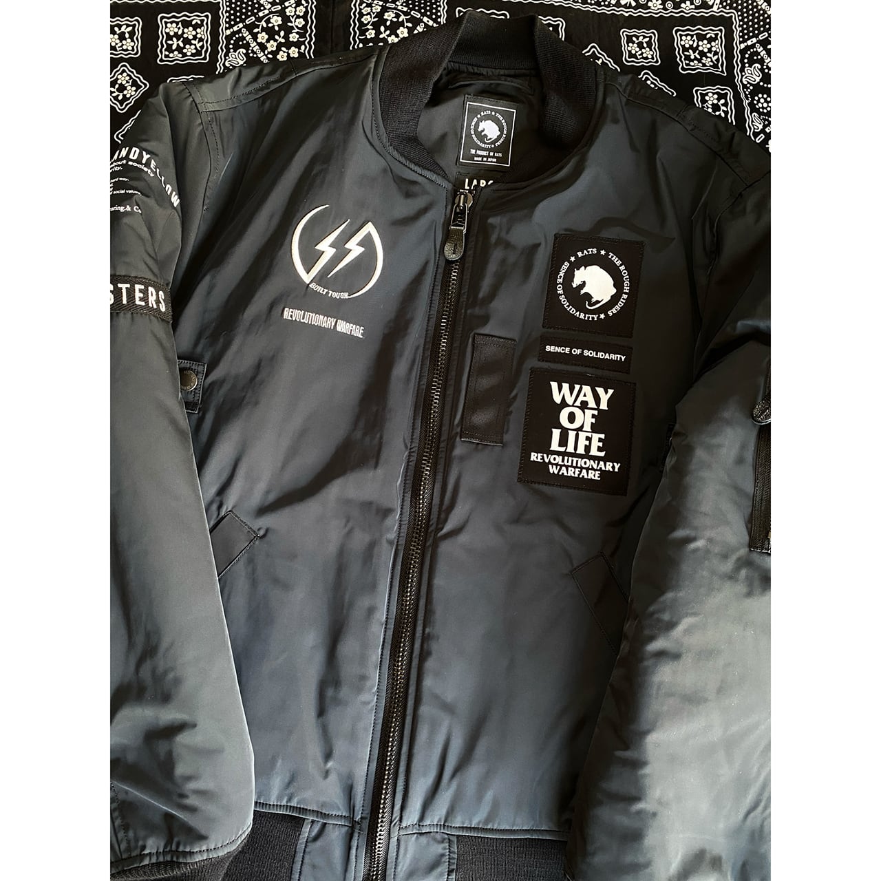 ＲＡＴＳ　MA-1 M ラッツ MA-1ジャケット / RATS(ラッツ) / MA-1(25'RJ-1105) | FAGRASS BASE STORE